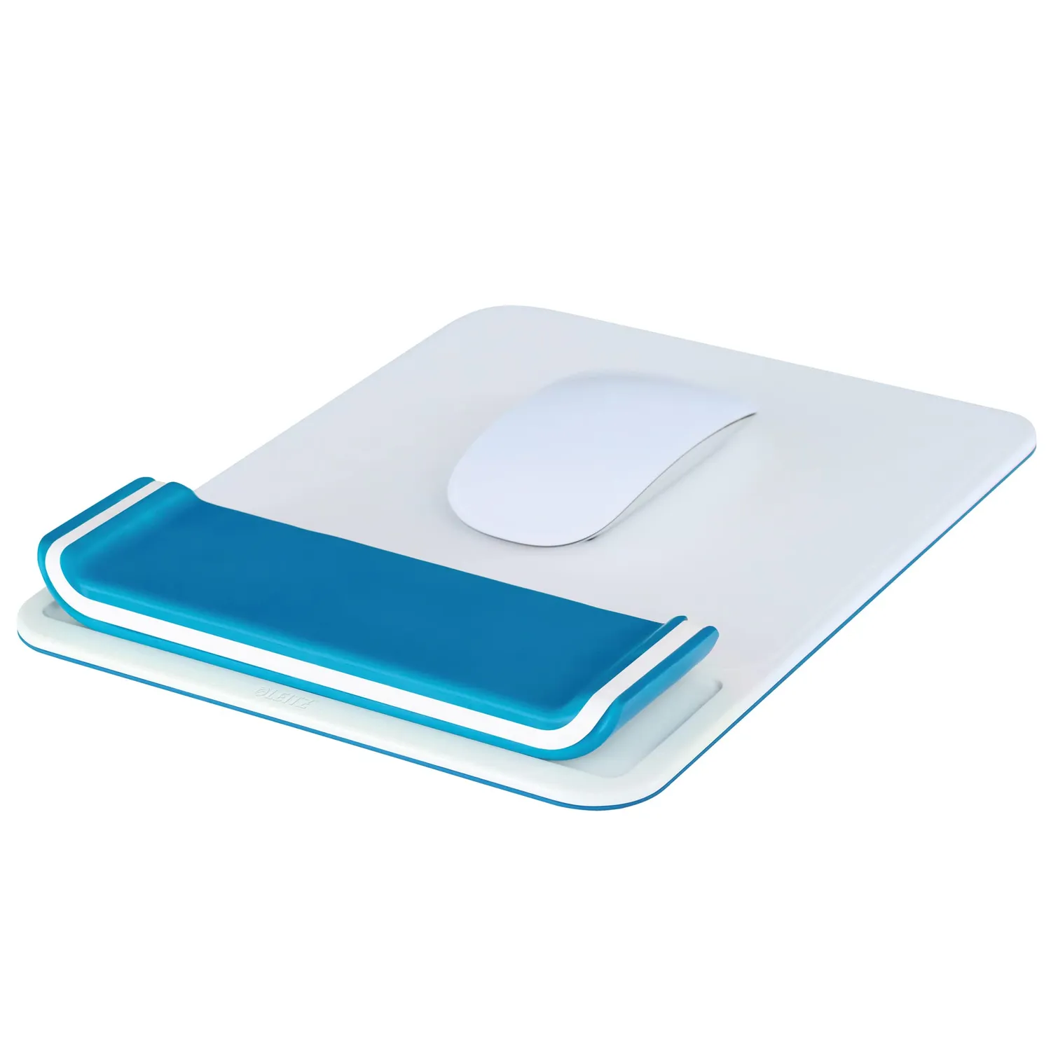 Leitz Ergo Cosy WOW poggiapolsi mouse grigio chiaro ergonomico