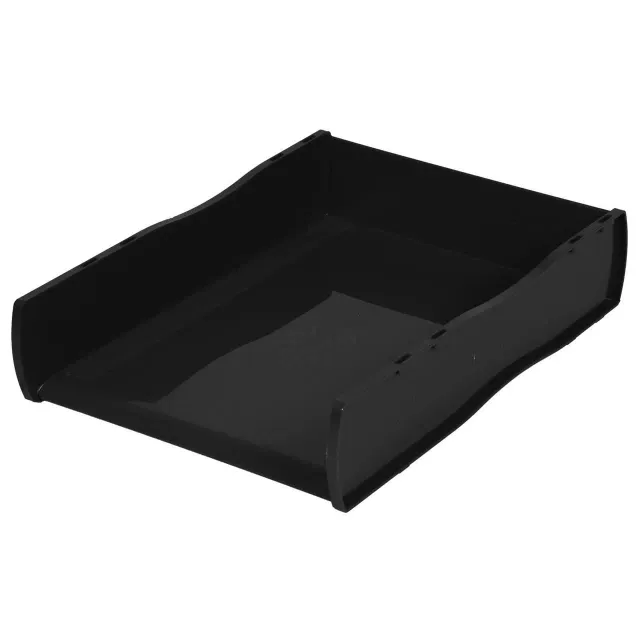 Esselte Nouveau 46795 vassoio portadocumenti A4 nero impilabile