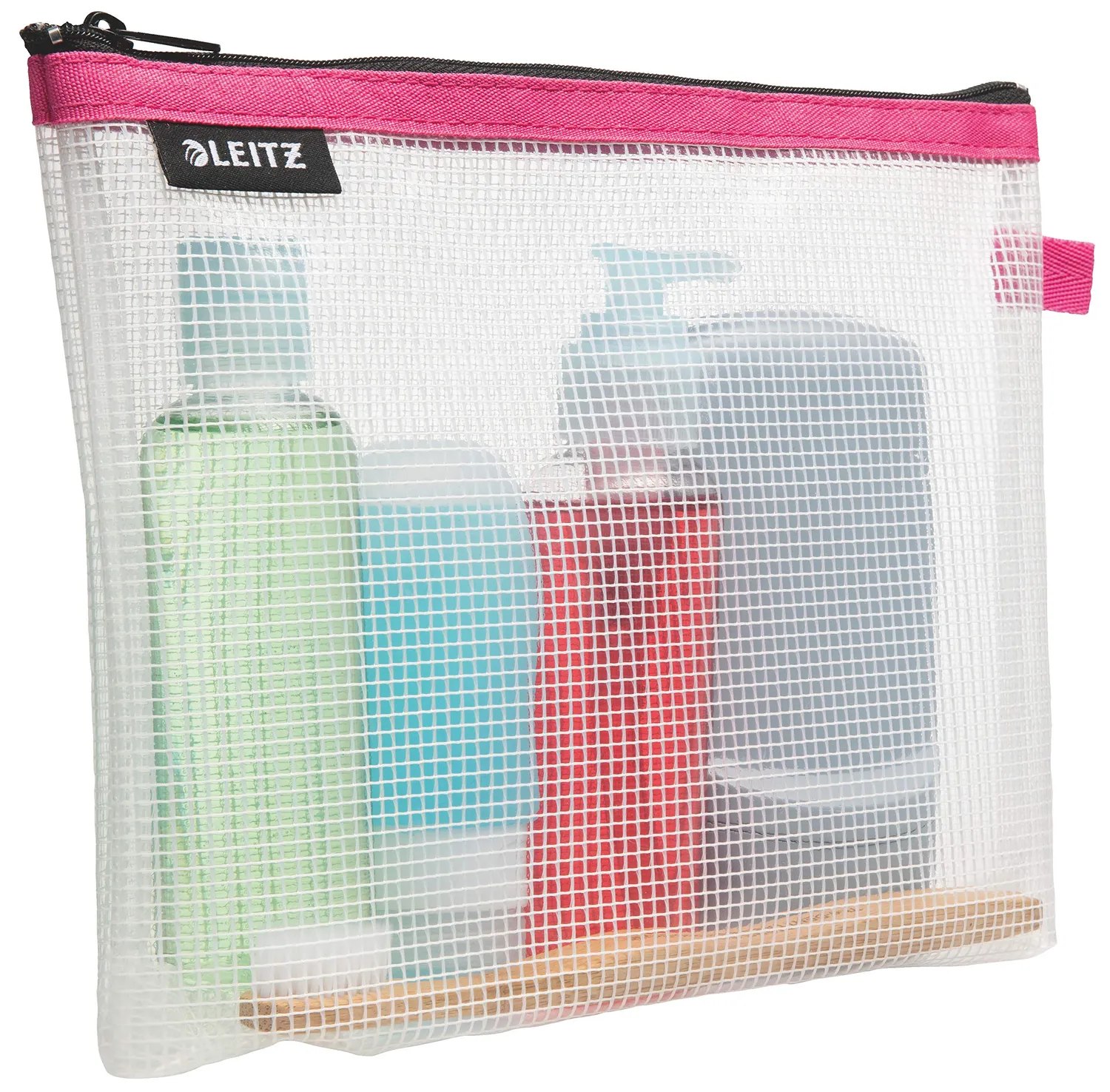Leitz WOW 40140054 busta viaggio cosmetici verde 24x17 cm