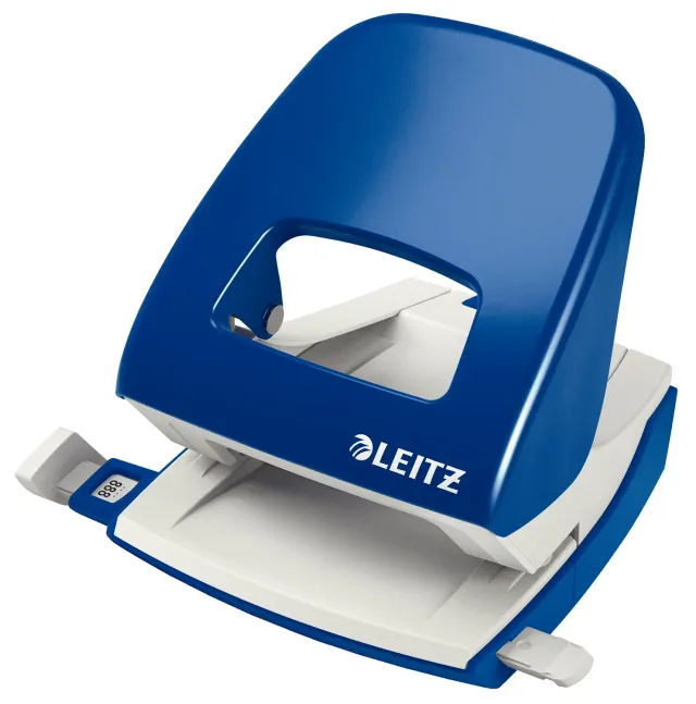 Leitz NeXXt 50086035 perforatrice 2 fori blu 30 fogli metallo