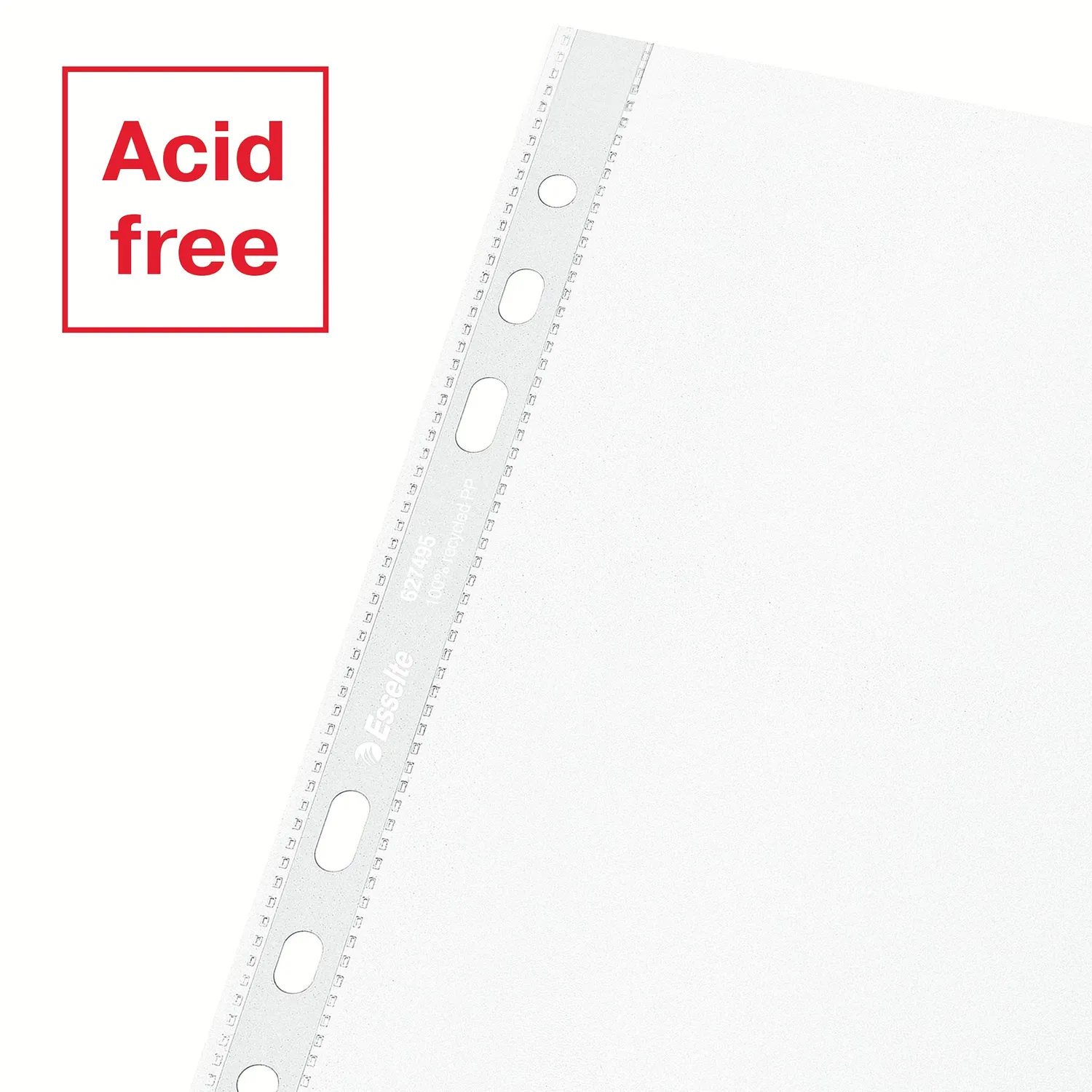 Esselte Office 627495 Buste Perforate A5 100 pz Antiriflesso