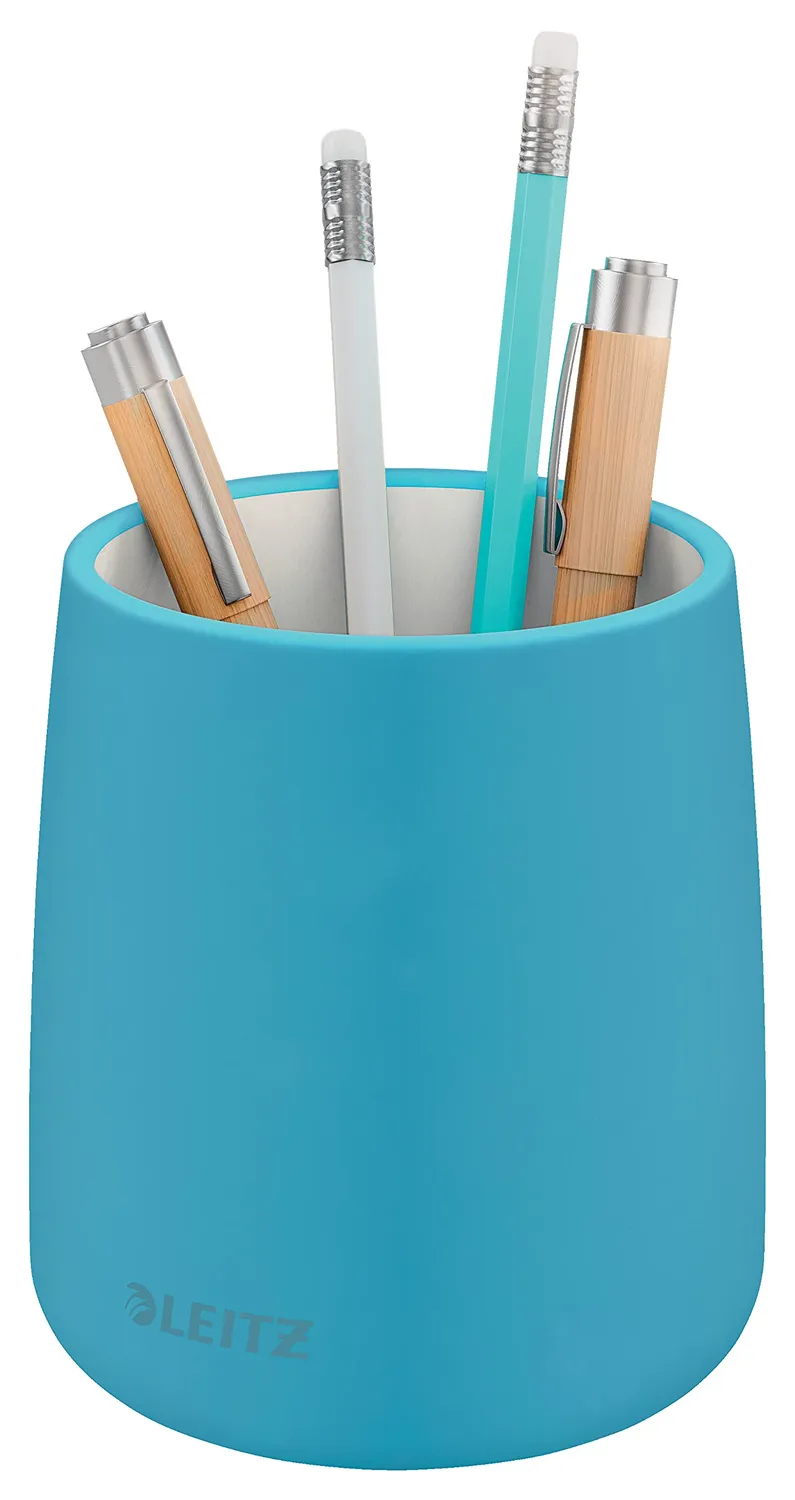 Leitz Cosy 53290061 Portapenne Blu Calmo in ceramica
