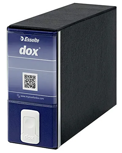 Esselte Dox 3 D8 registratore memorandum blu dorso 8 cm