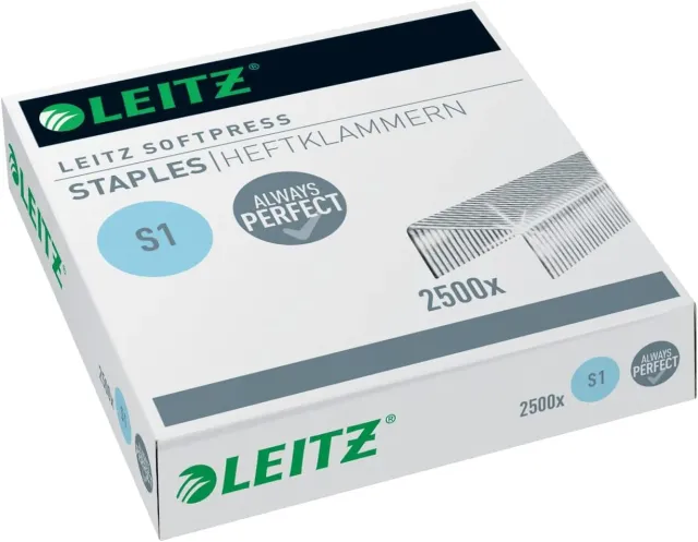 Leitz MyBox Softpress S1 punti metallici 2500 pz fino 30 fogli