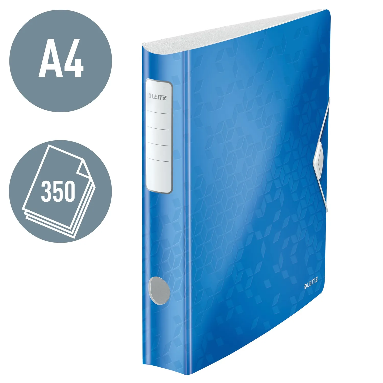 Leitz Active WOW 11070136 raccoglitore a leva blu dorso 65 mm