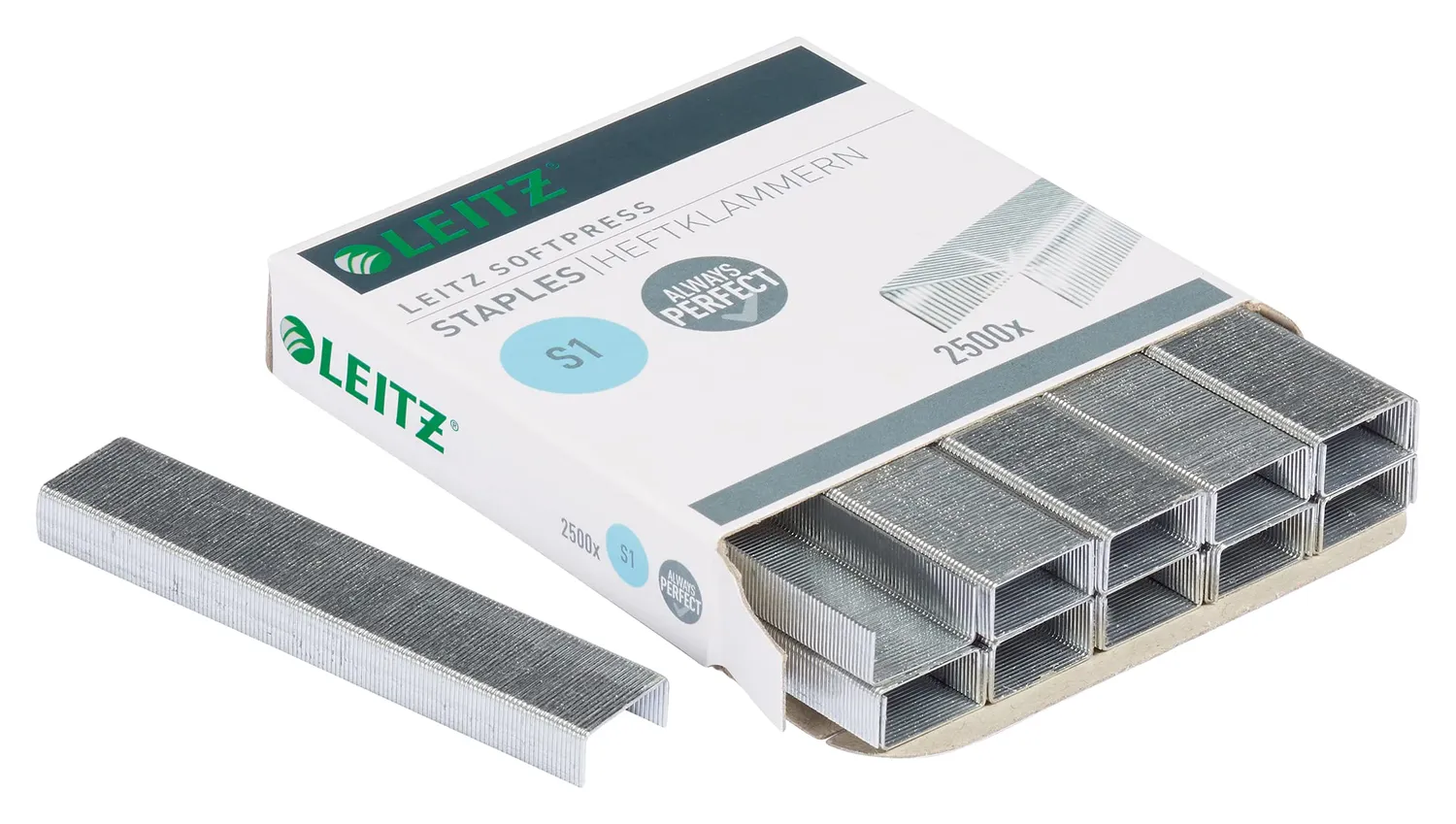 Leitz MyBox Softpress S1 punti metallici 2500 pz fino 30 fogli