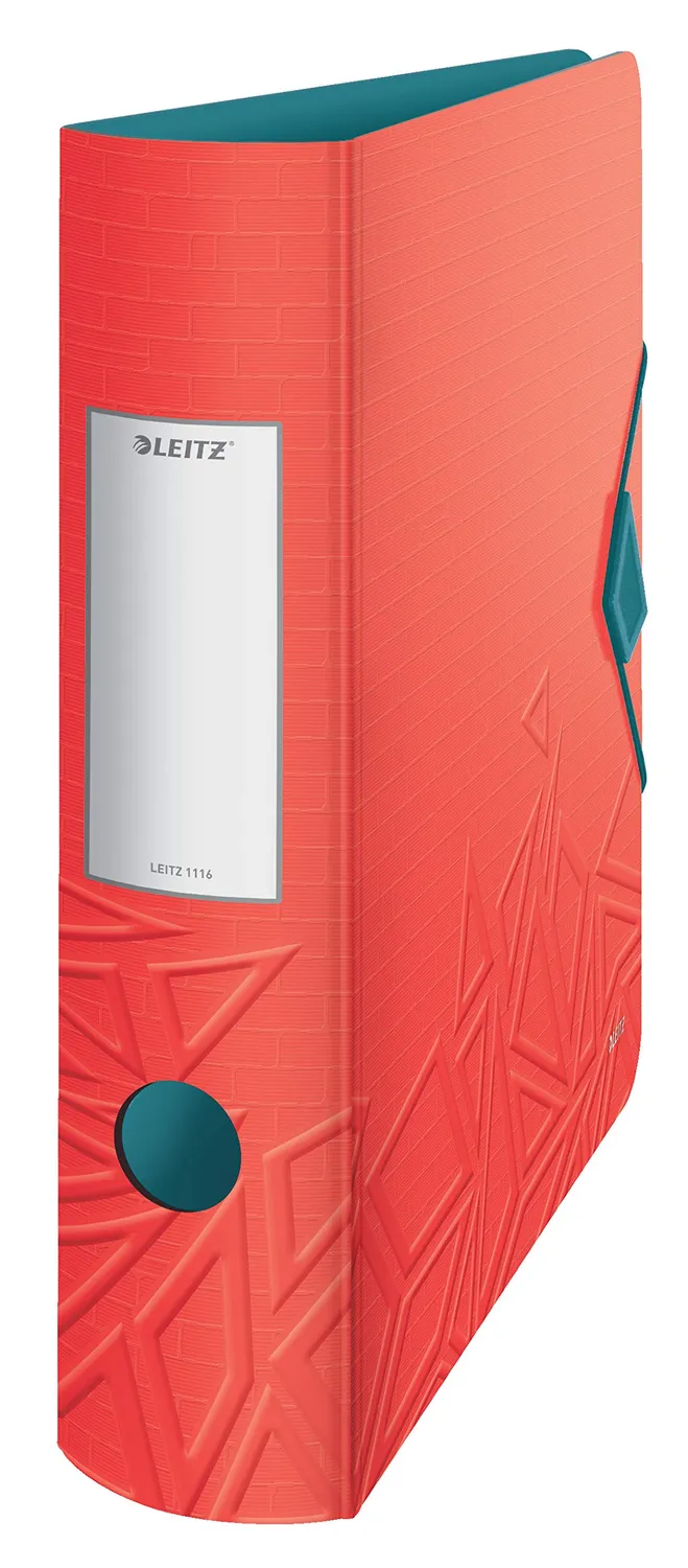 Leitz Ergo WOW Urban Chic Raccoglitore Leva A4 Blu 65 mm