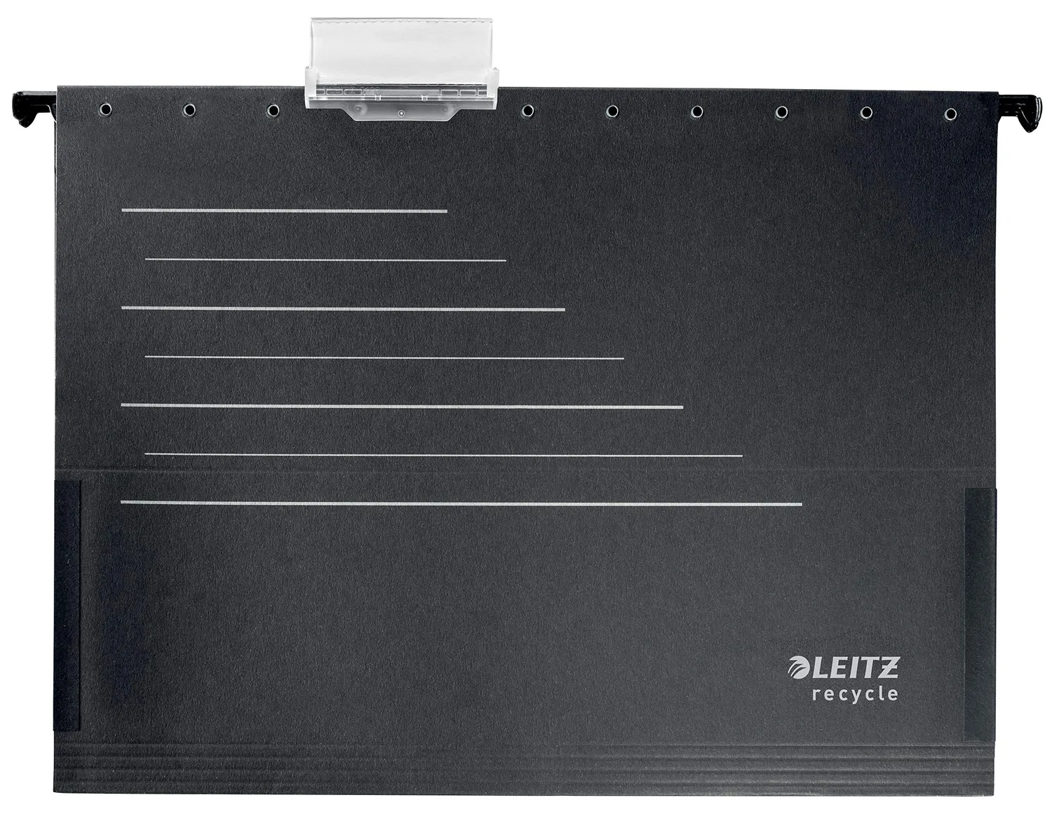 Leitz Recycle Alpha Cartella Sospesa A4 nera riciclabile singola