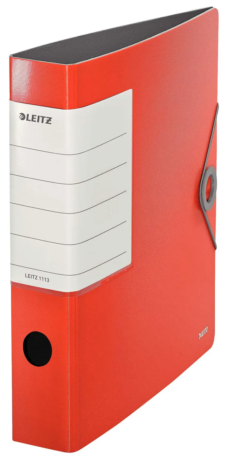 Leitz Ergo WOW 11130095 raccoglitore a leva nero dorso 62 mm