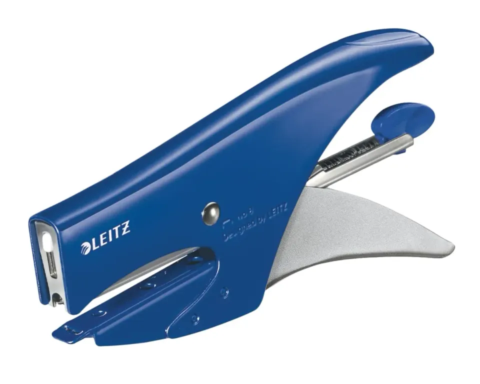 Leitz Ergo WOW 55470033 cucitrice a pinza blu scuro 15 fogli