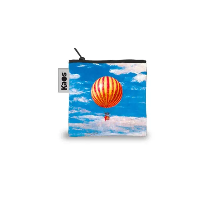 Kaos shopper pieghevole con cerniera Large 40x35cm