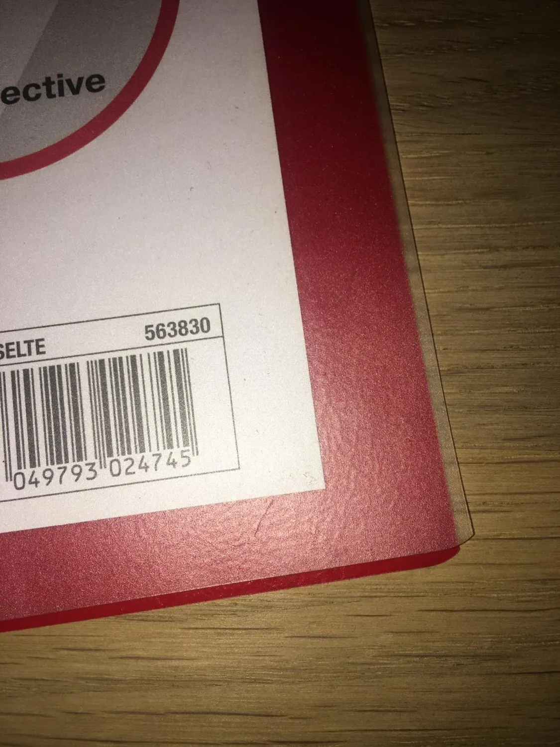 Esselte Vivida Clip File cartellina clip rosso 30 fogli