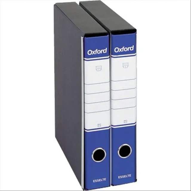 Oxford raccoglitore protocollo blu dorso 5 cm 23x33 8 pezzi