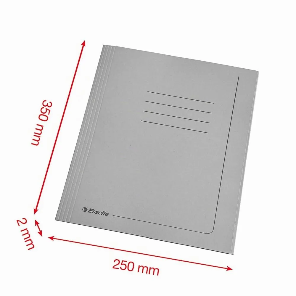 Esselte Manilla Cartelline 3 Lembi Azzurro 25 pz riciclate