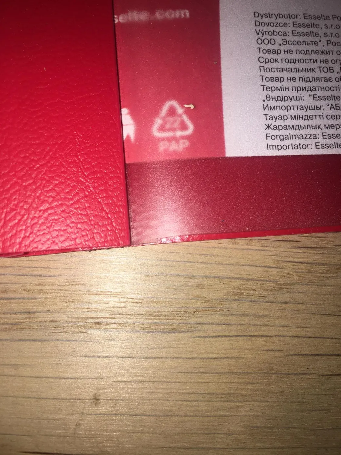 Esselte Vivida Clip File cartellina clip rosso 30 fogli