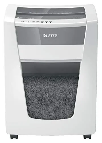 Leitz IQ Office Pro 80042000 distruggidocumenti bianco microtaglio P5+