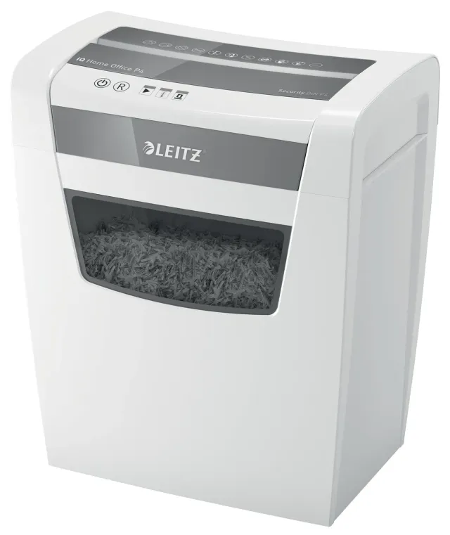 Leitz Ergo WOW IQ Home Office 80091000 distruggidocumenti bianco 23 L