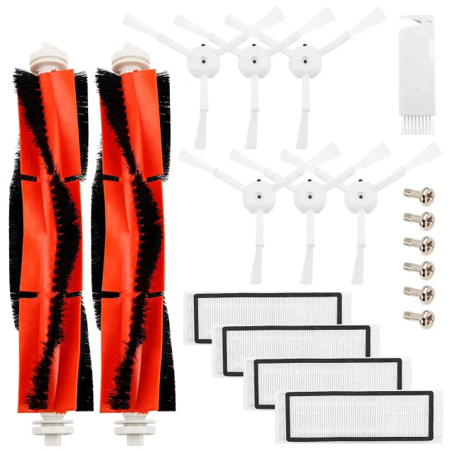 ABClife Kit Ricambi Xiaomi S50 S51 Aspirapolvere Robot 13 Pezzi HEPA