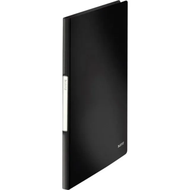 Leitz Solid portalistino A4 nero 20 buste antistrappo