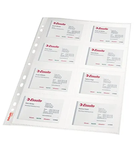 Oxford Esselte 78930 buste porta biglietti A4 10 pz lucide