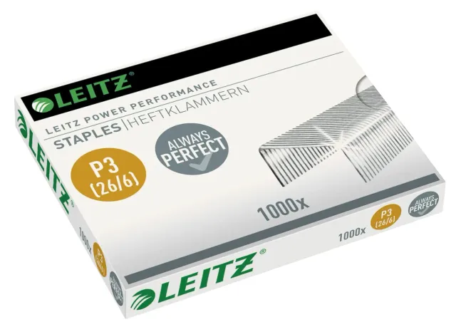 Leitz Eins Zwei P3 26/6 punti 1000 pezzi 30 fogli