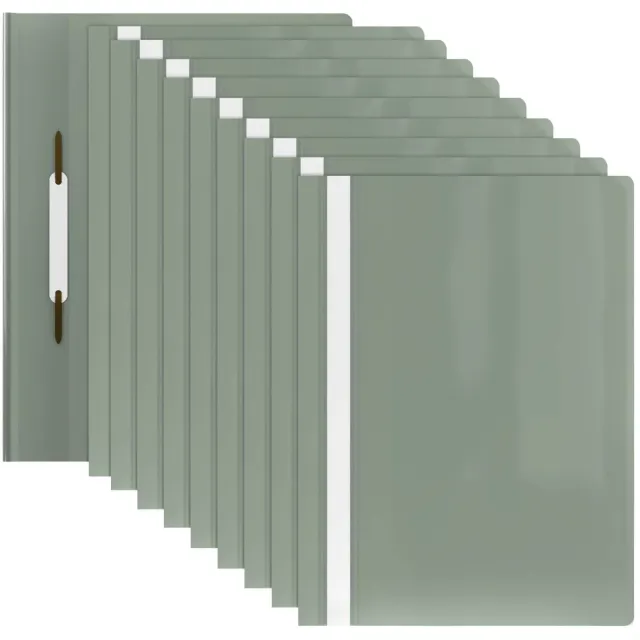 Acropaq Cartelline con Alette A4 10 Pezzi Blu Pastello