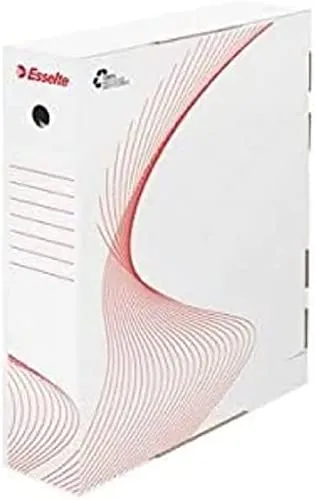 Esselte Boxy LG 128500 scatola archivio bianca FSC