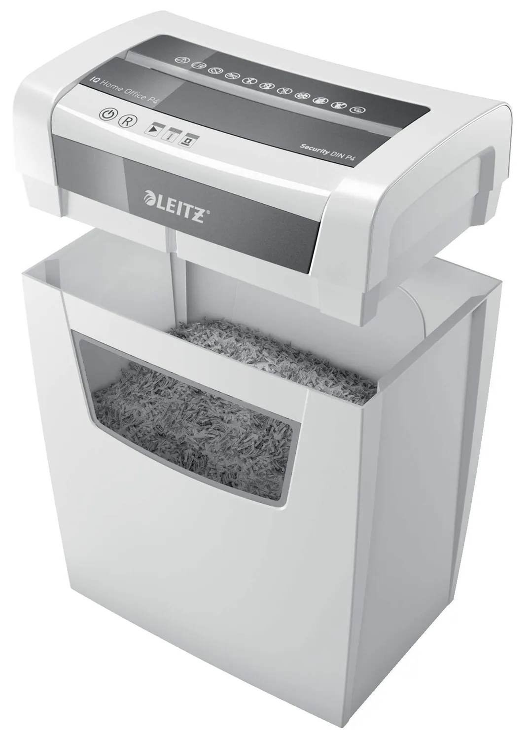 Leitz Ergo WOW IQ Home Office 80091000 distruggidocumenti bianco 23 L