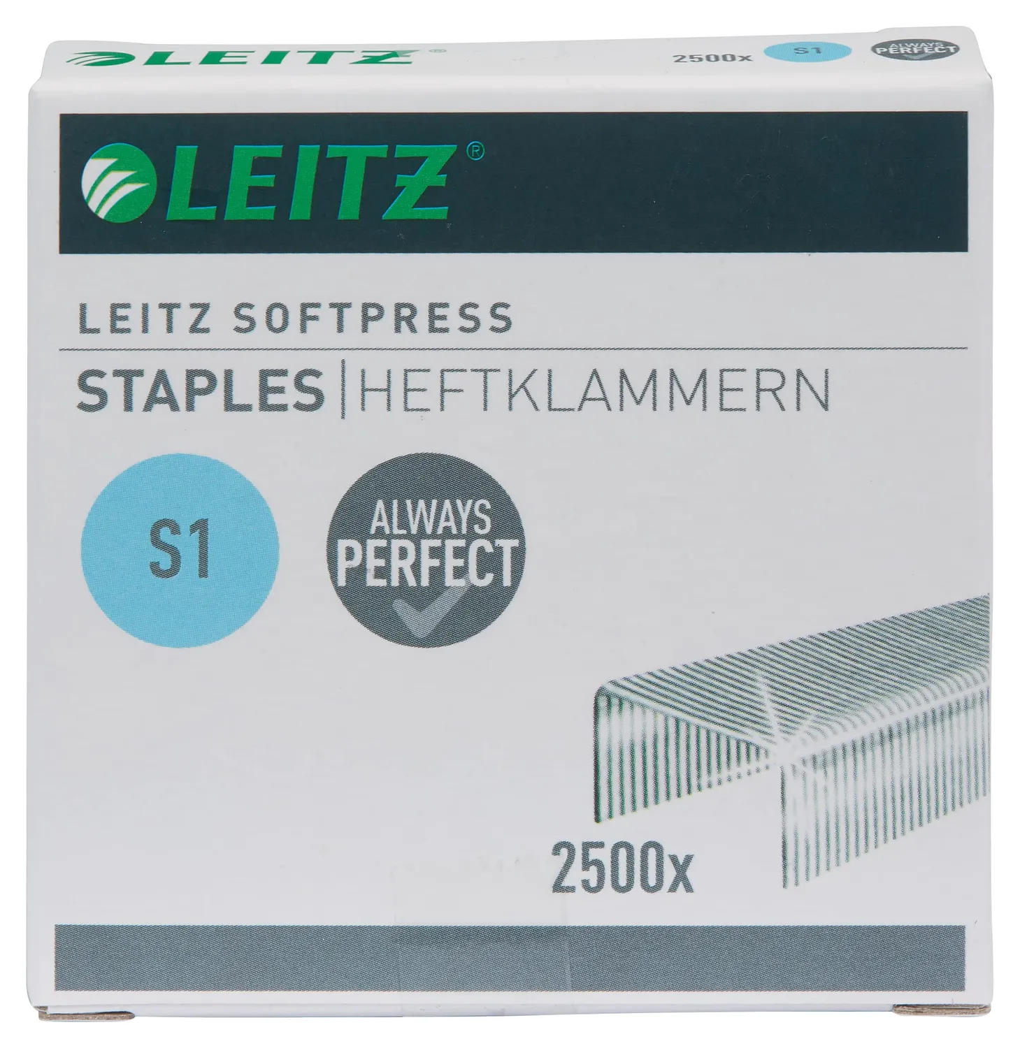 Leitz MyBox Softpress S1 punti metallici 2500 pz fino 30 fogli