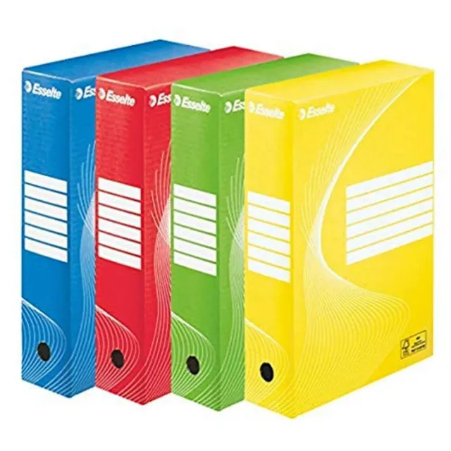Esselte Boxy Color 128409 scatola archivio A4 4 pezzi assortiti