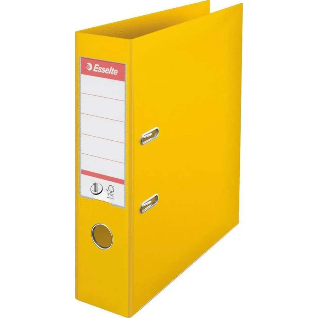 Esselte N°1 Power 162510 registratore a leva A4 bianco 5 pezzi 75mm