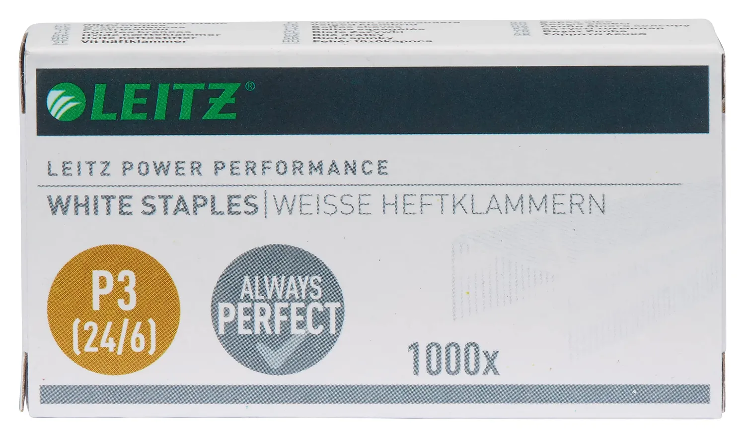 Leitz Ergo WOW Power Performance P3 24/6 punti bianchi 1000 pz 30 fogli