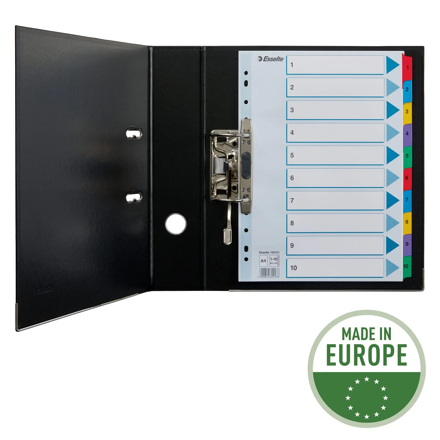 Esselte 100161 rubrica a tasti A4 10 tasti numerati blu