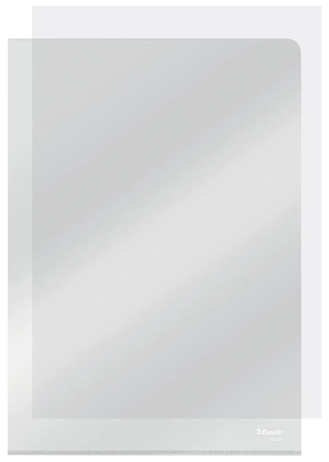 Esselte Buste Trasparenti A4 Blu PVC 25 Pezzi 150 Micron