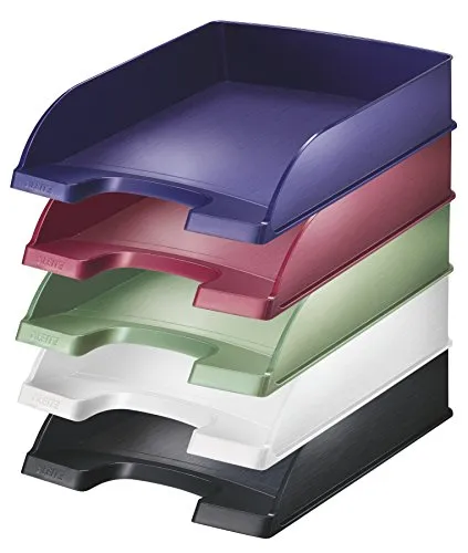 Leitz Style vaschette portacorrispondenza set 5 pezzi assortiti