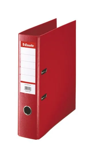 Esselte A4 raccoglitore a leva bordeaux dorso 7,5 cm