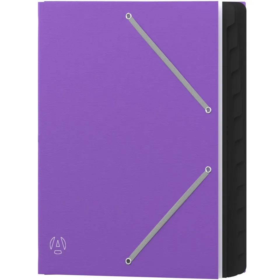Acropaq smistatore documenti A4 12 scomparti 32x24 cm viola