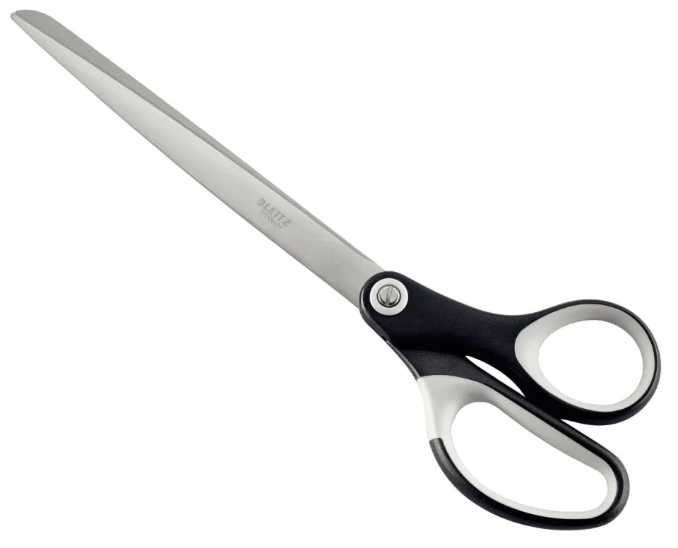Leitz Ergo WOW 54186095 forbici titanio nere 260 mm
