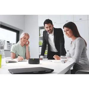 Leitz 65190095 cassa bluetooth conferenza nera portatile