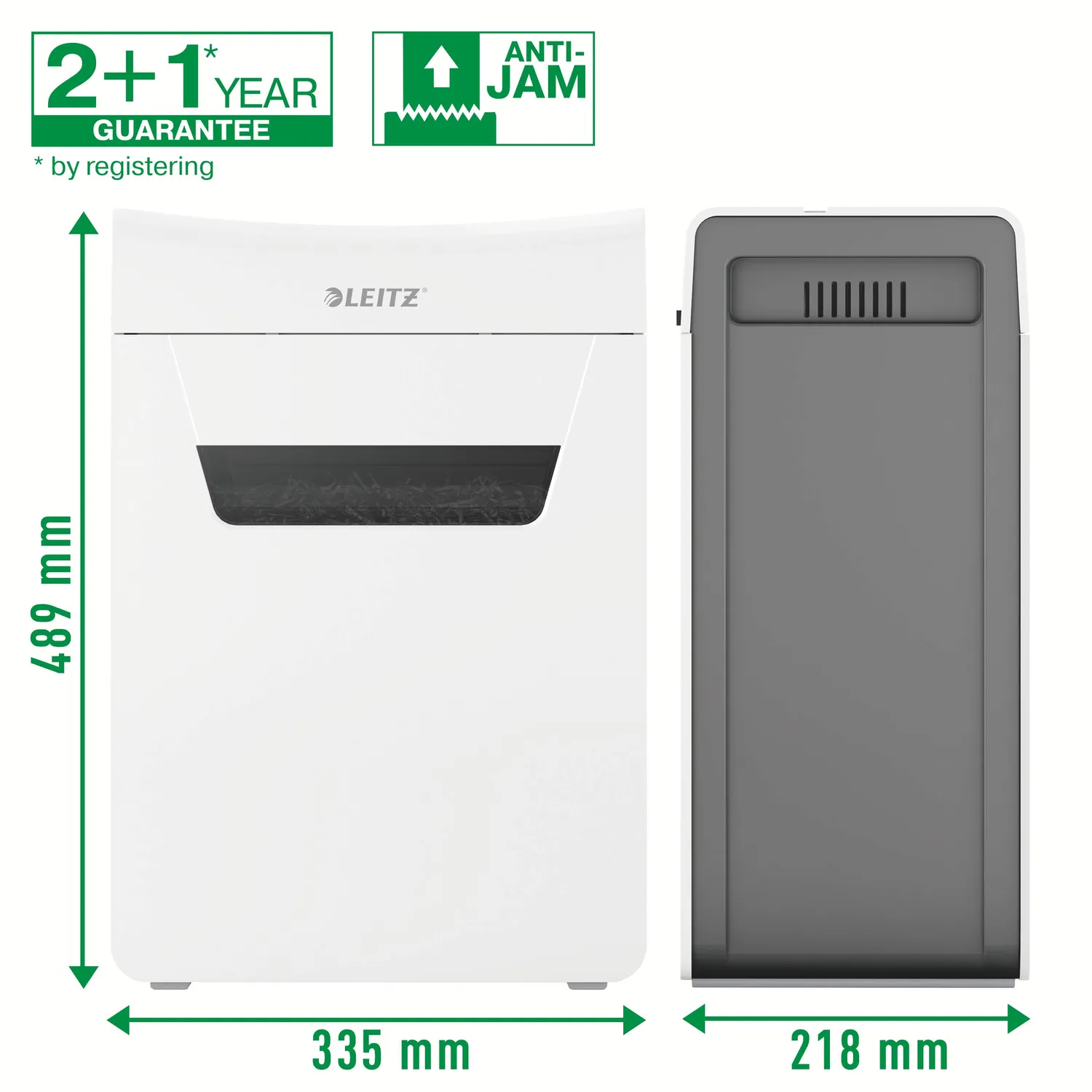 Leitz IQ Protect 10X distruggidocumenti 18 L P-4