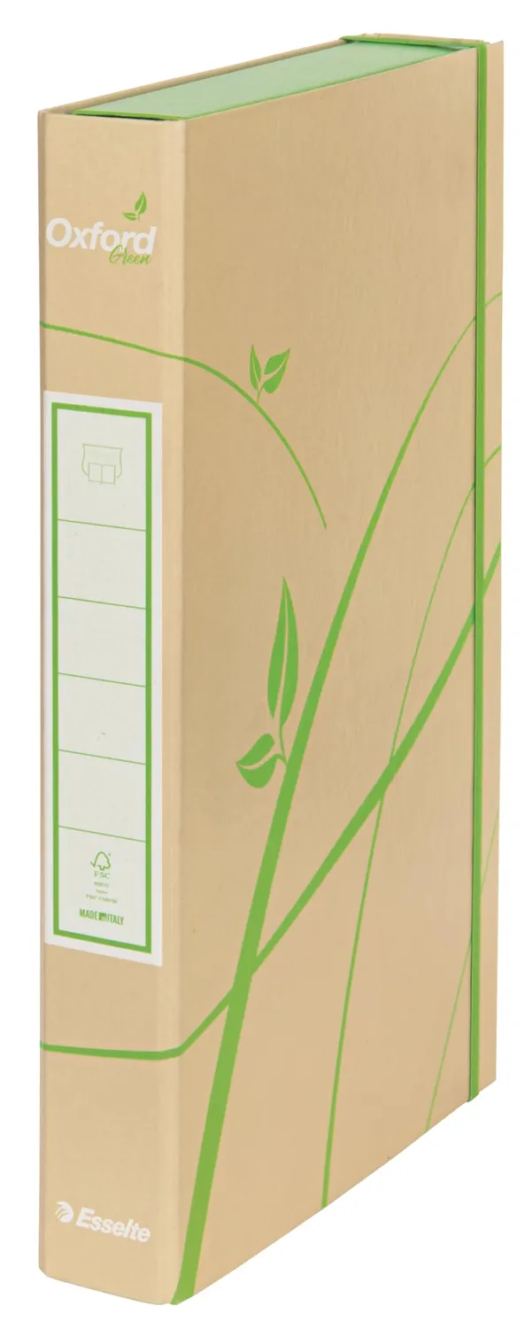 Oxford Green 4-30 Raccoglitore 4 Anelli A4 Maxi Floreale