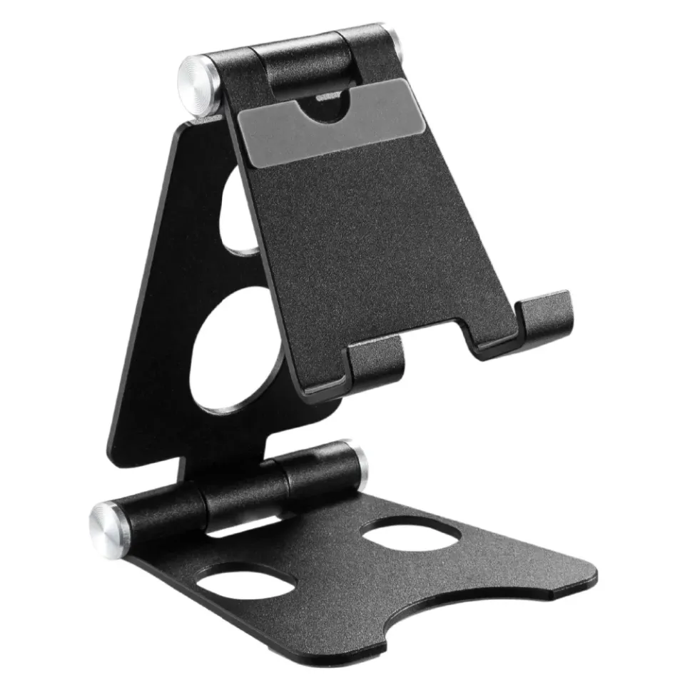 ACROPAQ Supporto Telefono Universale Regolabile Nero