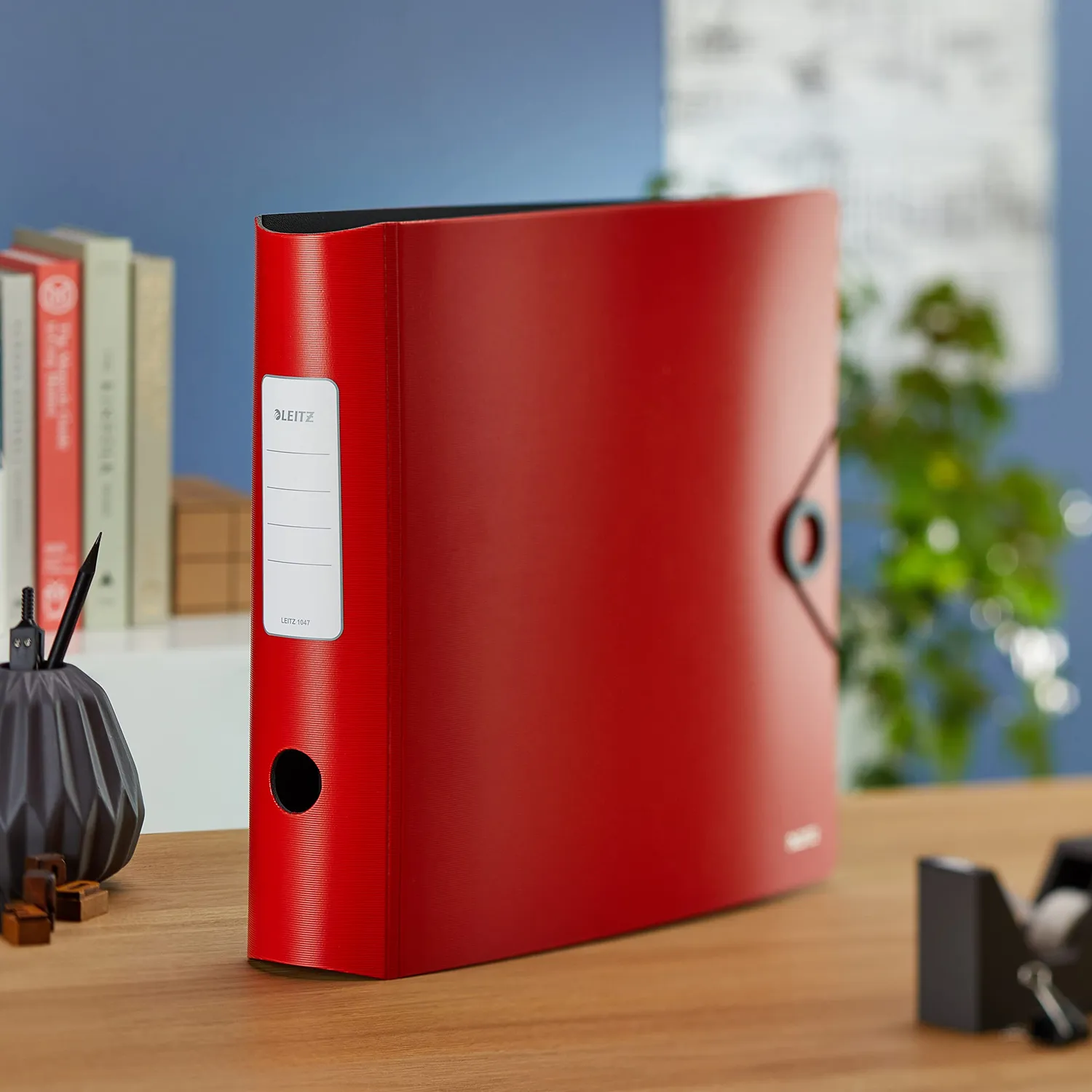 Leitz Active Solid 10471020 registratore a leva rosso 82 mm