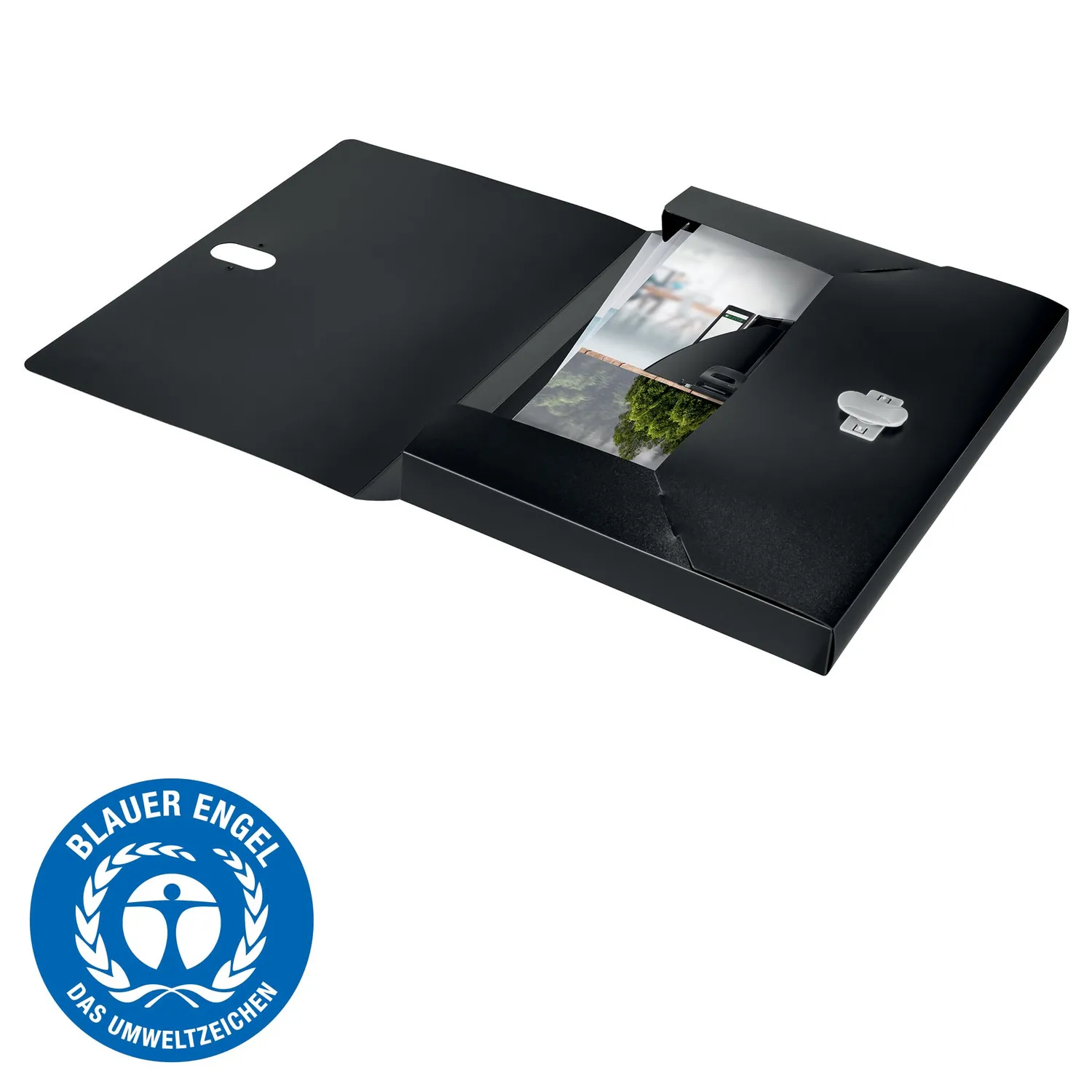 Leitz Recycle 46230095 scatola archivio A4 nero 250 fogli