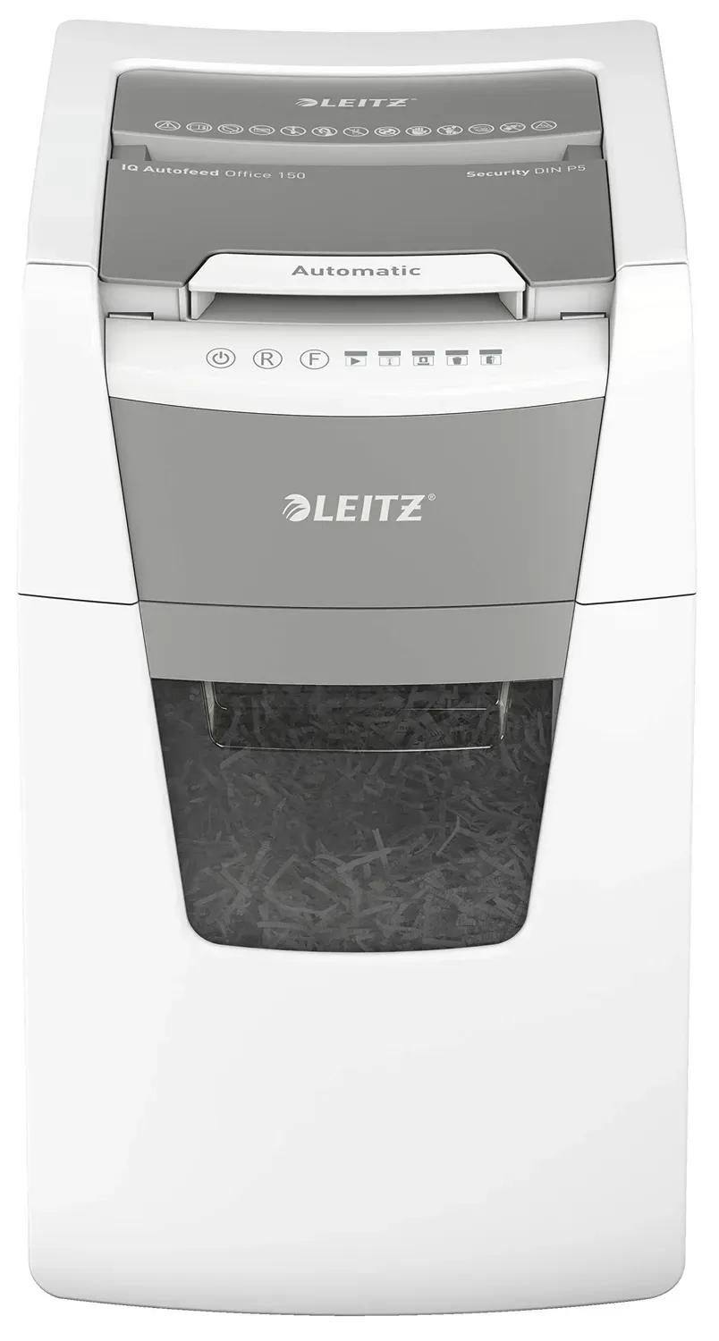 Leitz MyBox IQ Autofeed Office P5 80142000 distruggidocumenti 150 fogli