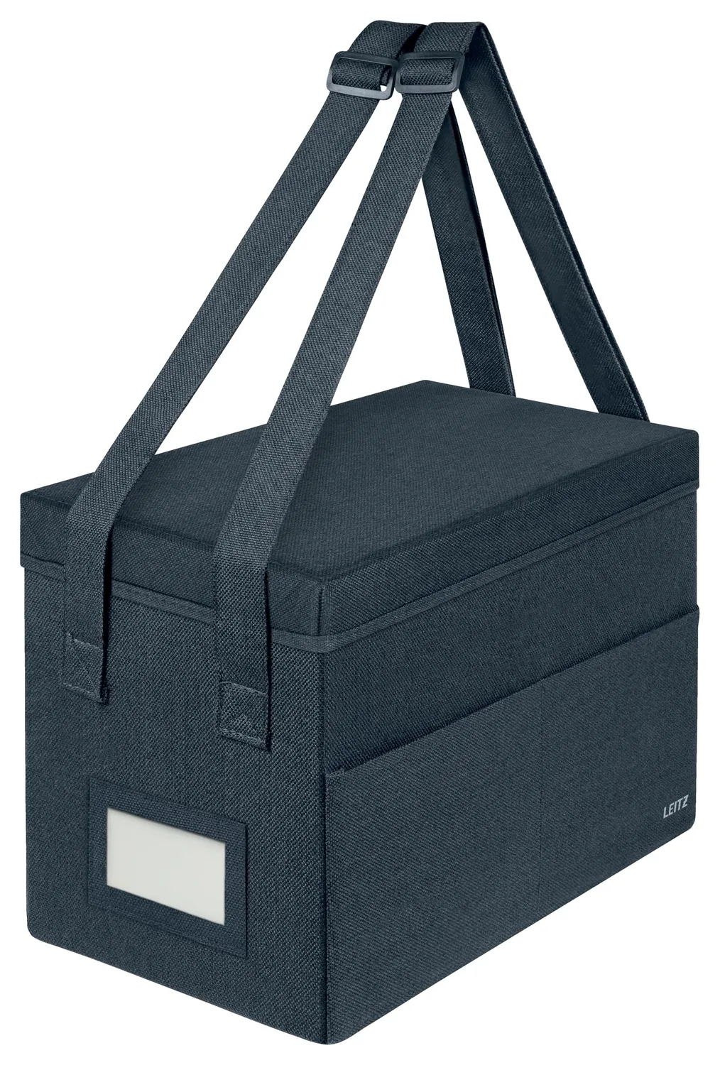 Leitz 65760089 borsa laptop 14" grigia compatta aperta