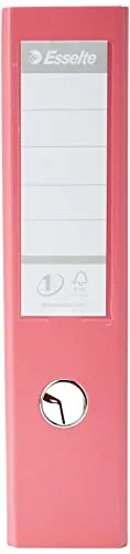 Esselte N.1 Power raccoglitore a leva A4 rosa 7,5 cm