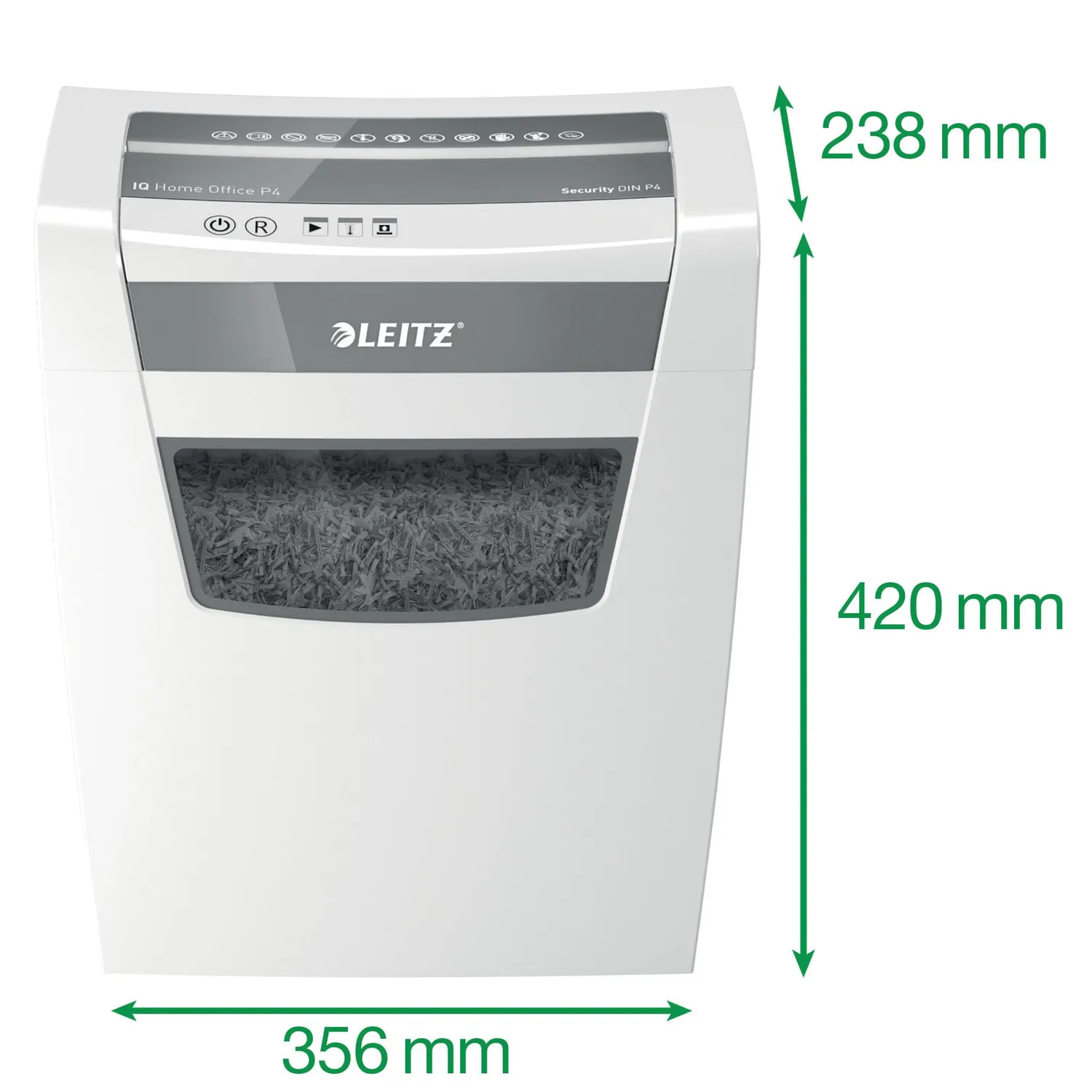 Leitz IQ 80090000 distruggidocumenti P4 23 litri Standard