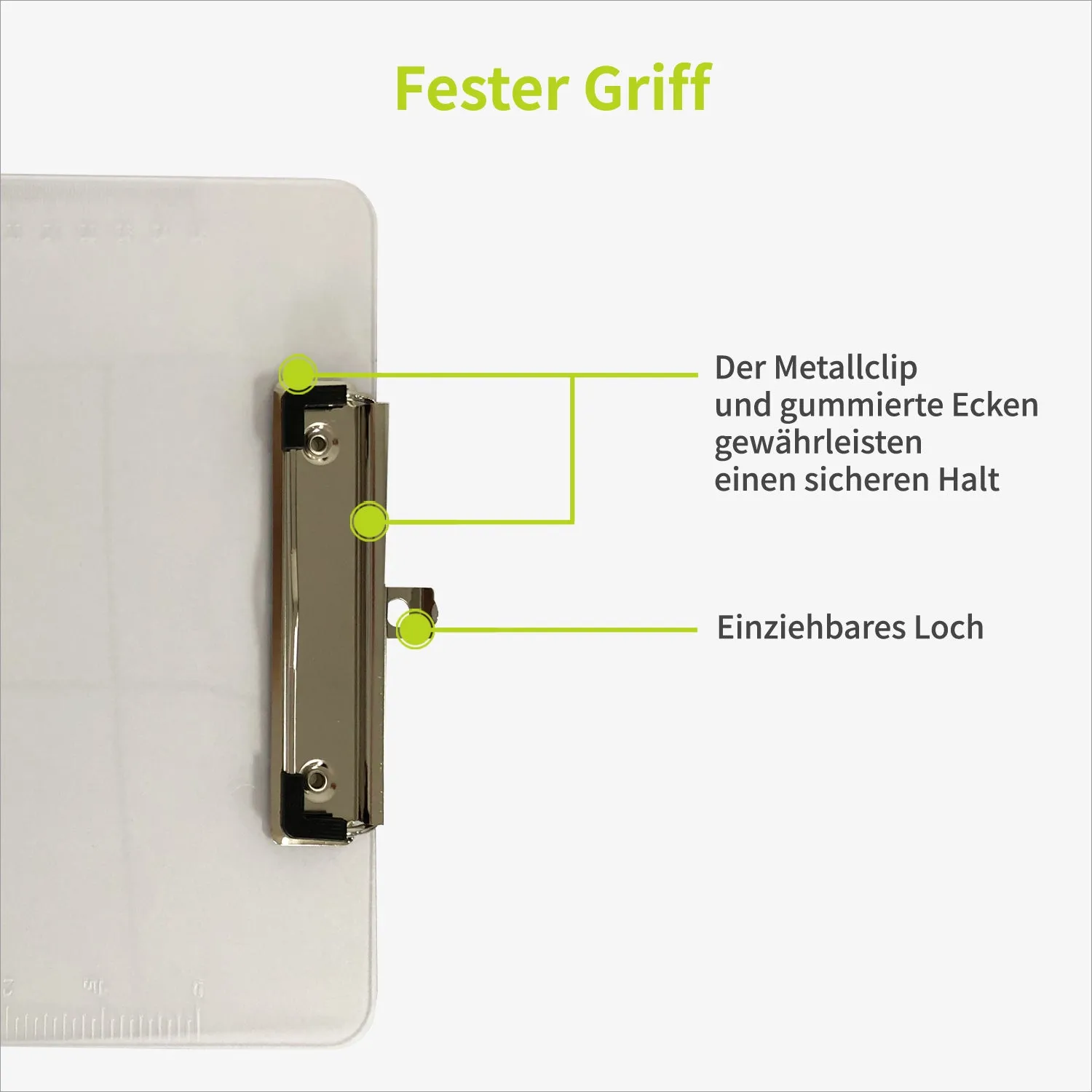 Acropaq Portablocco A4 Clipboard Trasparente