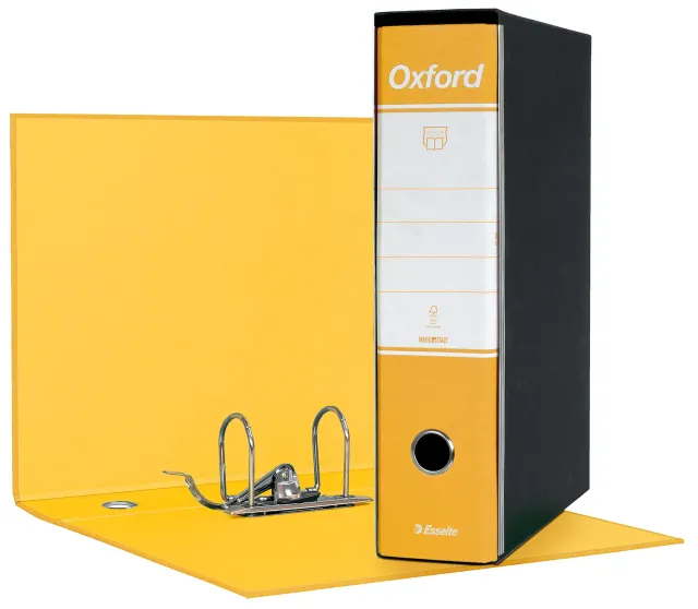Esselte G85 registratore protocollo dorso 8 cm giallo 500 fogli